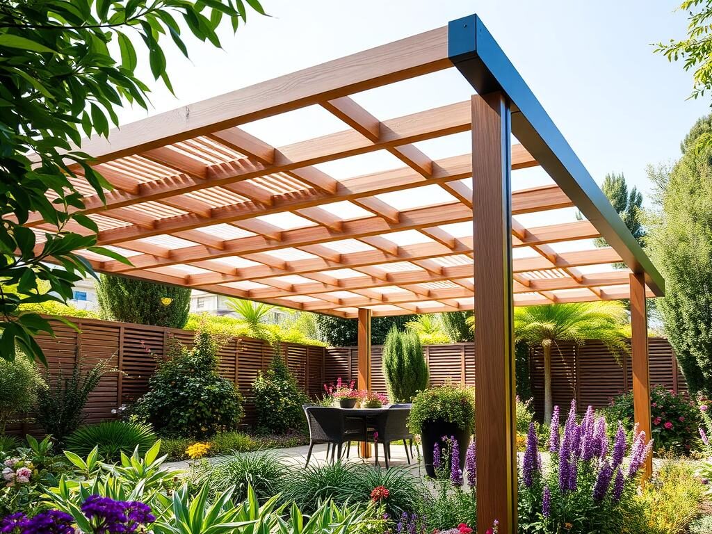 Pergola bioclimatique