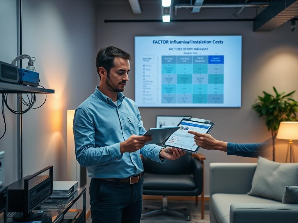 coût installation réseau informatique