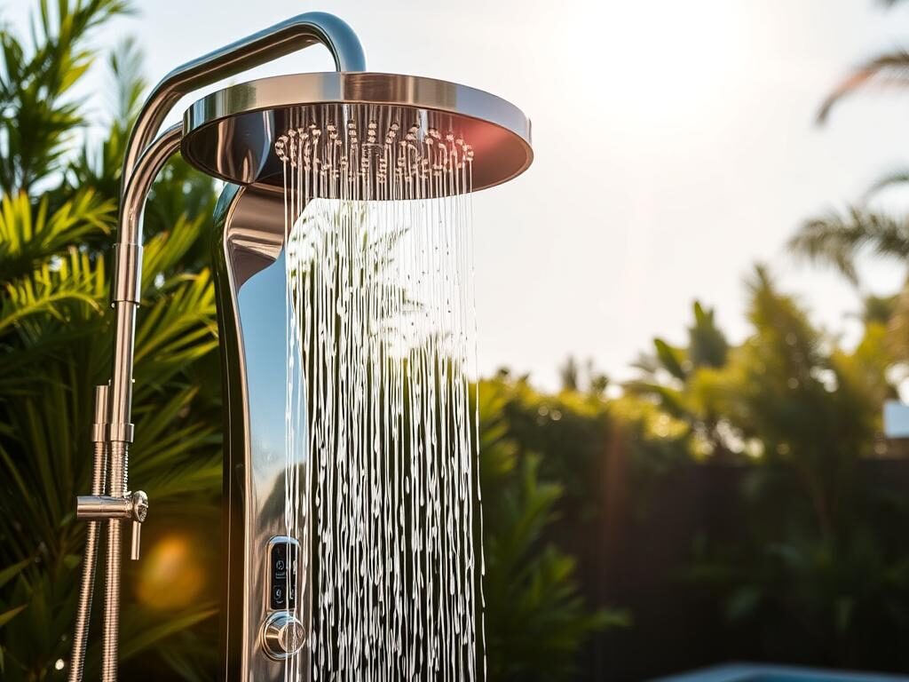 Caractéristiques techniques douche solaire Caractéristiques techniques douche solaire