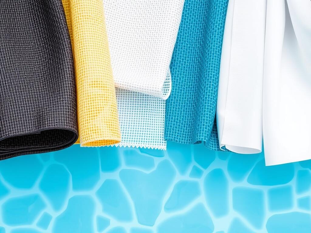 Matériaux de rideau de piscine