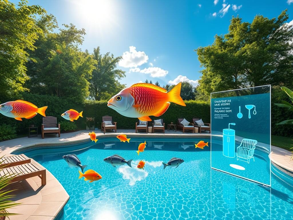 Réalité augmentée simulation piscine Réalité augmentée simulation piscine