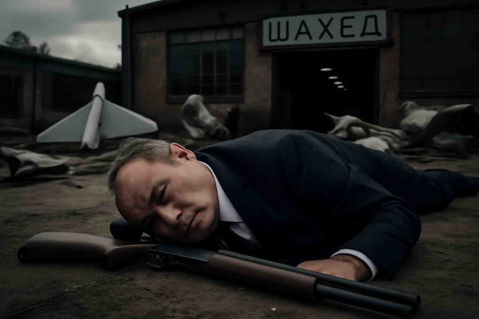 un pdg russe lié à une entreprise de matériaux pour drones shahed a été retrouvé mort près de son usine en ukraine, un fusil de chasse à ses côtés. découvrez les premiers éléments de l'enquête sur cette mort mystérieuse liée au conflit russo-ukrainien.