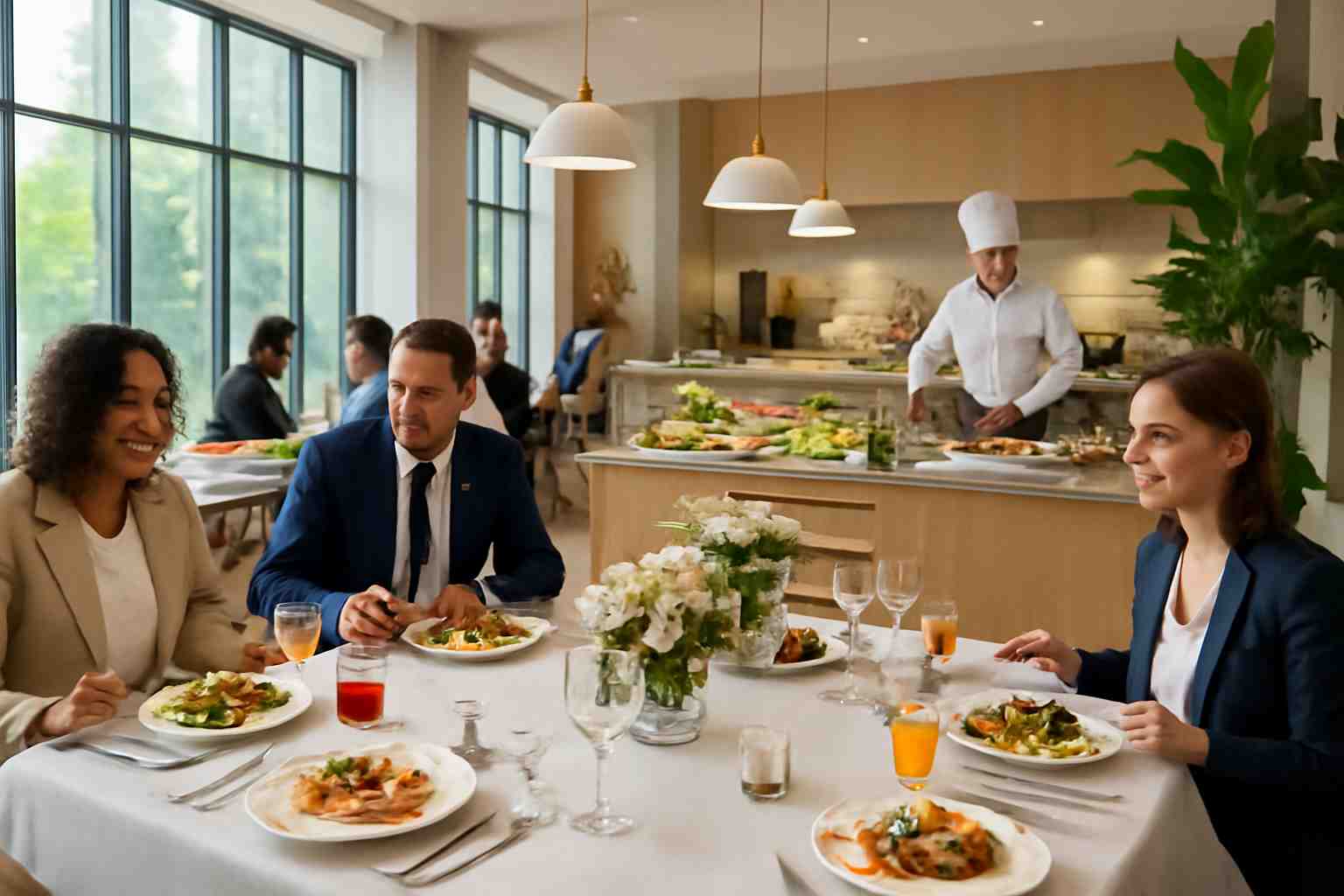 Découvrez Serenest : Le Restaurant d’Entreprise qui Transforme vos Pauses Déjeuner au Bureau en un Moment Gourmet