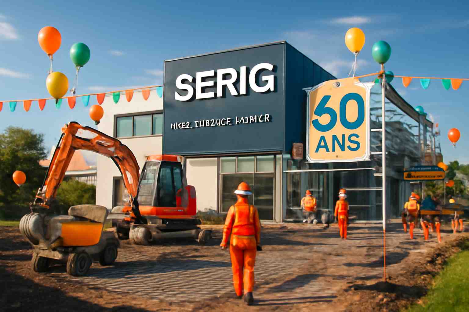 découvrez comment l'entreprise serig fête ses 60 ans en inaugurant une nouvelle extension à mouilleron-le-captif, renforçant ainsi sa présence et son engagement local.