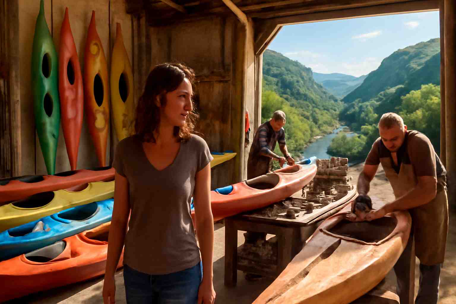 découvrez comment angèle hug, en sud-ardèche, dévoile les coulisses de l'entreprise innovante à l'origine du kayak qui a fait son succès. plongée dans une aventure entrepreneuriale inspirante.