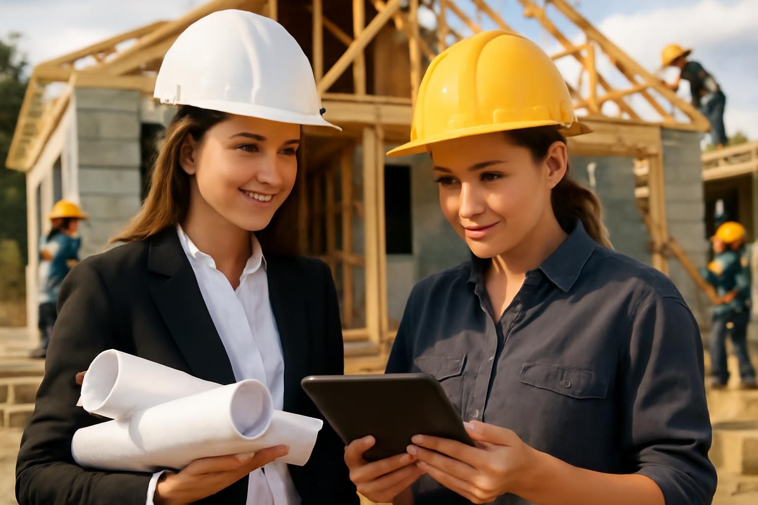 découvrez comment les femmes jouent un rôle essentiel dans la gestion des travaux, participant activement aux décisions qui façonnent l'avenir du foyer et transforment la construction.