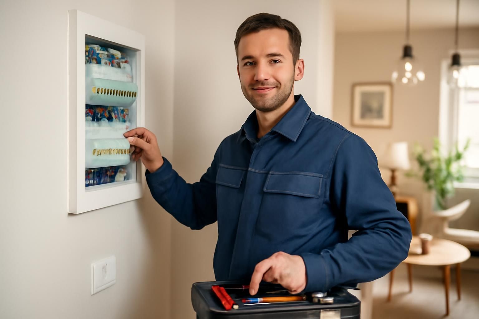 découvrez benjamin sellin, électricien de confiance à trégunc, spécialiste des installations et dépannages électriques pour votre domicile.